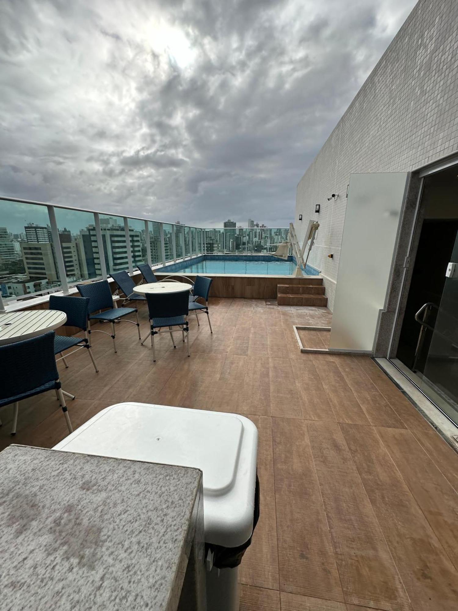 Apartamento Smart Sol Costa Azul サルバドール エクステリア 写真